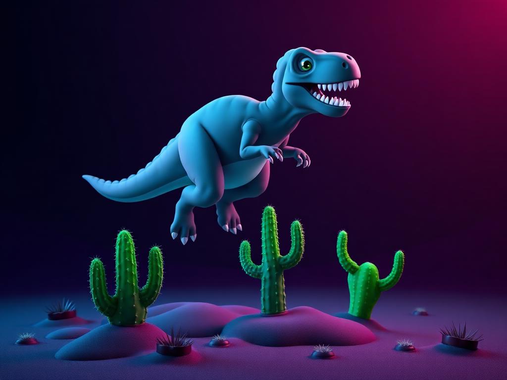 Dino Run — free online game artwork